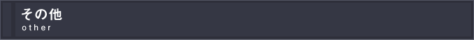 その他 other